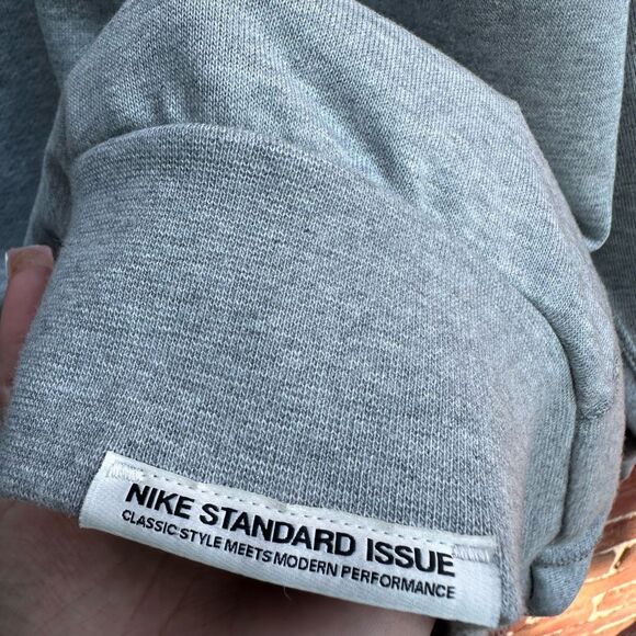 Nike Hoops Championship Hour Basketball Sweatshirt  gray 3X NEW - Picture 4 of 7